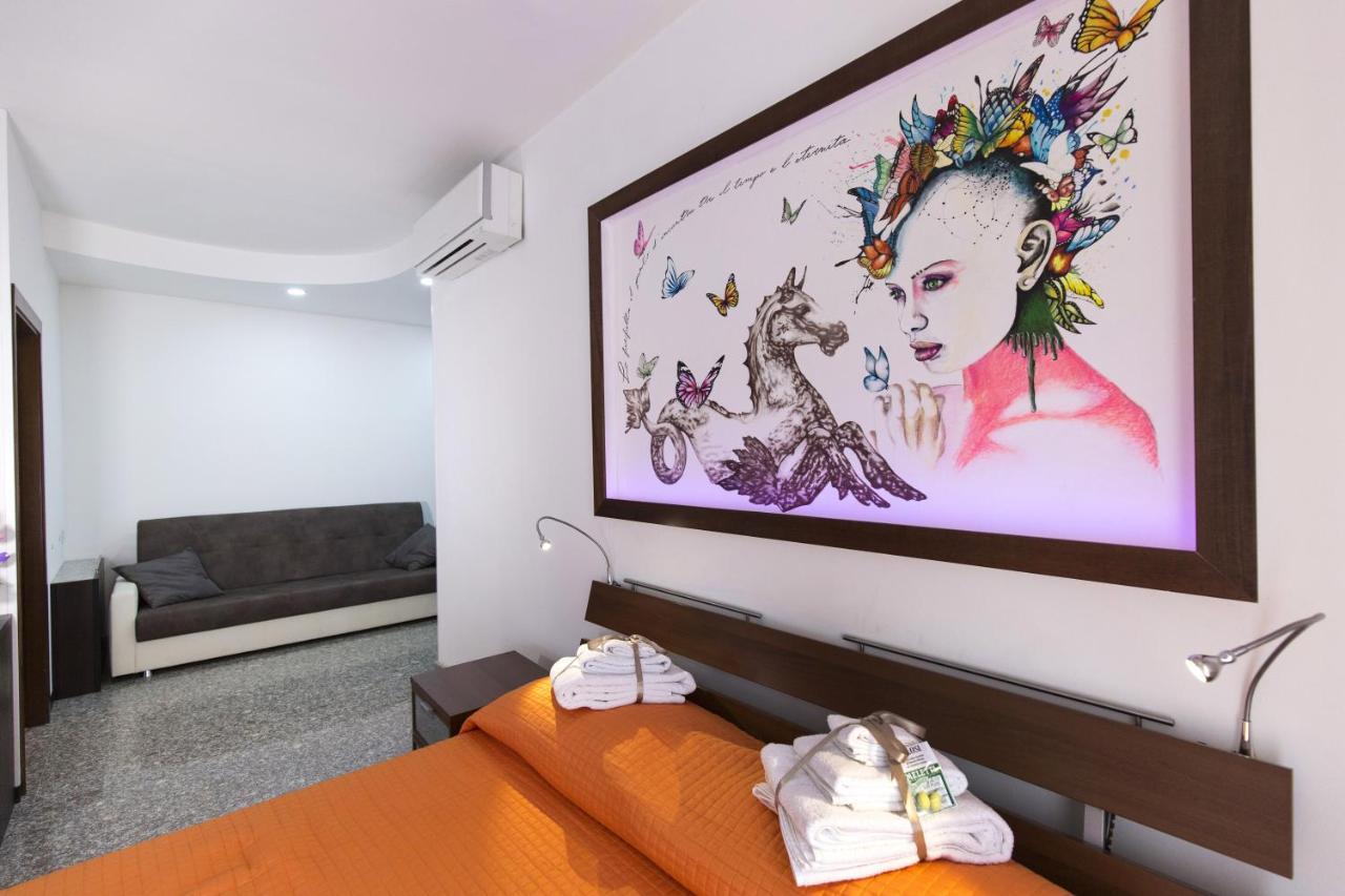 Pangsapuri 45 m² dengan 1 bilik tidur dan 1 bilik mandi peribadi di Monticelli Ascoli Piceno Luaran gambar